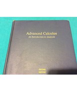 ADVANCED CALCULUS by WATSON FULKS - Hardcover - SECOND EDITION - Free Ship - $26.24 CAD