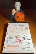 Halloween 4: The Return of Michael Myers Script Signed- Autograph Reprints - £20.09 GBP