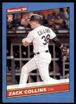 2020 Donruss #247 Zack Collins RC Rookie Card Chicago White Sox ⚾ - £0.69 GBP