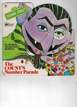 VINTAGE 1978 Golden Books Sesame Street Count&#39;s Number Parade - £11.83 GBP
