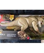 Jurassic World Rebirth Distortus Rex Rumble &#39;n Rampage 22&quot; BRAND NEW IN ... - $79.99