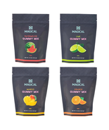 Magical Butter Gummy Mix Flavor Variety 4 Pack For Homemade Gummy Making - $105.20 CAD
