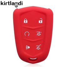 6 Buttons Smart Remote Key Fob Case Cover For Cadillac ESCALADE/ESCALADE Esv 201 - £28.44 GBP
