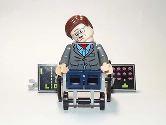 Minifigure Custom Figures For Sale Stephen Hawking Physicist - $3.52