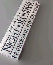 Night Runner Premium Vinyl Decal. JDM, Import, Static, Low, Slammed, Tuner - $92.66 MXN+