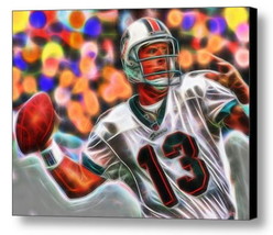 Framed Dan Marino Miami Dolphins Magical 9X11 Print Limited Edition w/signed COA - £14.72 GBP