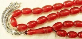 Prayer Beads Komboloi Vintage Pommegrenade Color Misketa 1950 New Old Stock RRR - £134.99 GBP