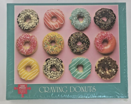 Craving Donuts Jigsaw Puzzle by Willow Creek-500-Piece - 24&quot; x 18&quot; - New... - £10.86 GBP