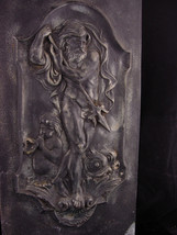 Neptune Antique Relief Plaque - Greek God &amp; Cherub  - 16&quot; architectural ... - $650.00