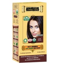 100 percent Botanical Organic Indus Soft Black Hair Colour - Indus Valley - £13.99 GBP