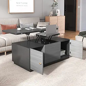 Merax Lift Top Coffee Tables for Living Room,with Storage Shelf Hidden C... - $766.99