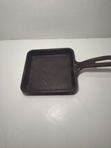 Vintage Lodge 5WS 5.5" Square Cast Iron Skillet Mini Fry Pan Made in USA - $14.82