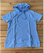 Belle beach Kim gravel NWOT Women’s French Terry Short Sleeve hoodie siz... - £15.41 GBP