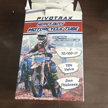 Pivotrax 70/100-17 Heavy Duty Motorcycle Tube Off Road 2mm Thickness TR4... - £15.00 GBP