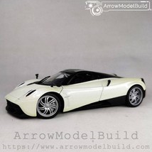 ArrowModelBuild Pagani Hyuara (Pearl Snow White) Built &amp; Painted 1/24 Mo... - £78.68 GBP