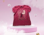 NWT Juicy Couture Designer Girl&#39;s Pink/ Silver Color Puppy T-Shirt Size 4/5 - $12.86