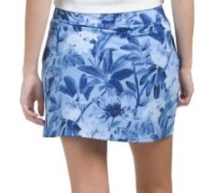 NWT TOMMY BAHAMA Blue Navy Floral Golf Tennis Pickleball Knit Skort S M L & XL image 2