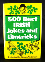 500 Best Irish Jokes and Limericks by Doug Anderson (Hardcover) - £6.15 GBP