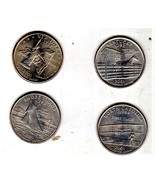 U S Coin 2001P Set Of 4 state Quarters, N.Y. Kentucky, Rhode Island, N. ... - $13.67 CAD