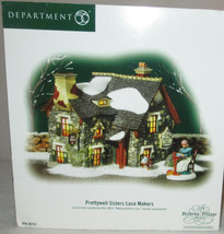 Dept 56 Dickens Village  Prettywell Sisters Lace Makers  #56-58757 Original Box - £86.50 GBP