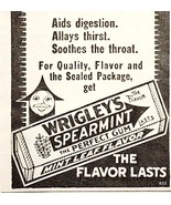 1923 Wrigley&#39;s Chewing Gum Advertisement Flavor D22 1 Ephemera Candy 4 x... - $27.41 CAD