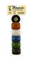 Presencia Pearl Cotton Size 8 Thread Sampler Pack Bertie Summer - £19.14 GBP