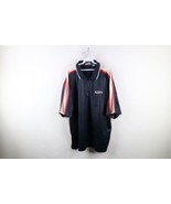 Vintage 90s Fila Mens 2XL XXL Spell Out Half Zip Collared Pullover Polo ... - $88.18 CAD