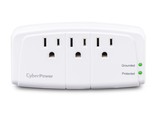CyberPower CSB600WS Surge Protector, 900J/125V, 6 Swivel Outlets, Wall T... - £19.59 GBP
