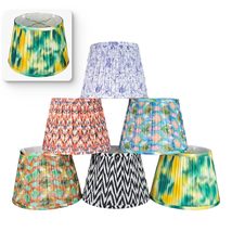 RDI Pleated Pattern Fabric Lampshade, Flora Collection, Medium Lamp shad... - £63.03 GBP+