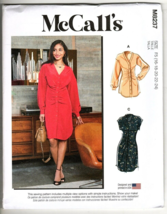 McCalls M8237 Misses 16 to 24 Tunic Dress Uncut Sewing Pattern New - £11.62 GBP