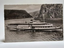 Frieden Ship Liner Rhien Germany Vintage Postcard - £14.65 GBP