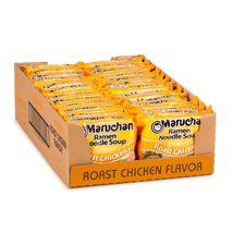 Ramen Roast Chicken, Instant Ramen Noodles, Ready to Eat Meals, 3 Oz, 24 Count - £19.42 GBP