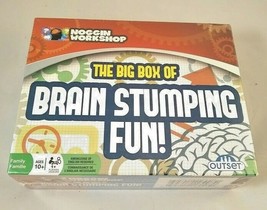 The Big Box of Brain Stumping Fun Board Game Noggin Workshop Outset Medi... - $19.99