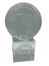 Asbury Theological Seminary Crystal Glass Blose Paperweight University K... - $75.00