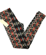 Hot Gal Women&#39;s Leggings Size M Active Pants Super Soft Geometric Print NEW - $21.70