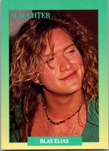 1991 Brockum Rock Cards #212 Blas Elias  SET BREAK - $1.60