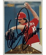 Dennis Eckersley Autographed 1996 Pinnacle Baseball Card - St. Louis Car... - $20.00