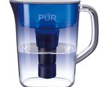 PUR Ultimate Filtration Water Filter Pitcher, 7 Cup, Clear/Blue - £43.60 GBP