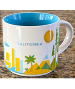 Starbucks CALIFORNIA &quot;You Are Here Collection&quot; Coffee Mug Cup - 2013 - 14oz - $16.83
