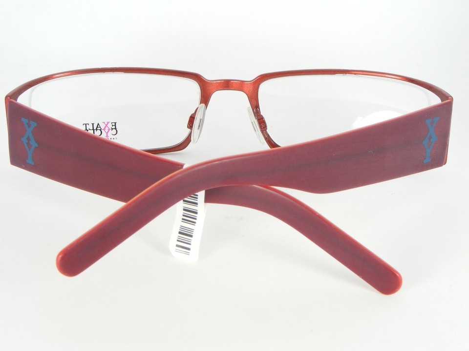 Exalt Cycle EXSONNY C2 RED EYEGLASSES GLASSES METAL FRAME 54-18-130mm Italy Item image 3