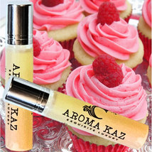 Raspberry Cream Cupcakes Perfume Fragrance Oil Roll On Vegan &amp; Cruelty Free - £9.23 GBP+