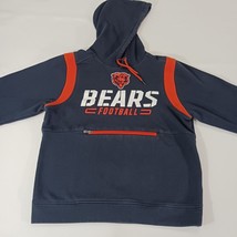 Fanatics Chicago Bears Football Men's Black Hoodie Pullover Sweatshirt Size M image 10