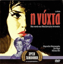 LA NOTTE (Marcello Mastroianni, Jeanne Moreau, Monica Vitti) R2 DVD only Italian - £9.57 GBP