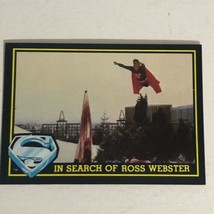 Superman III 3 Trading Card #70 Christopher Reeve - £1.55 GBP