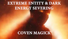 50,000,000X Full Coven Harmful Entity & Energy Severing Removal Magick Ring - $9,599.77