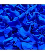 Blue Real Rose Petals Natural Preserved Dried Flowers 1.75oz for Romanti... - £30.59 GBP