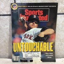 Nolan Ryan Roger Clemens Sports Illustrated Untouchable Vintage May 13 1991 - £7.89 GBP