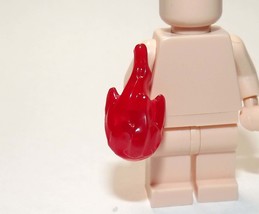 Single Sale Hand Flame Weapon Red for minifigure Block Toys - $0.66
