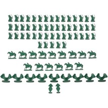 Risk The Lord of the Rings Trilogy Edition Replacement Green Army 76 Pieces 2003 - £7.58 GBP