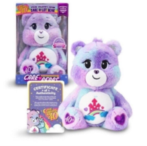 Care Bears Special Collectors Edition Care A Lot Bear 40th Anniversary  - £19.77 GBP